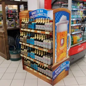 Замена имиджей на железной стойки в ЦФО